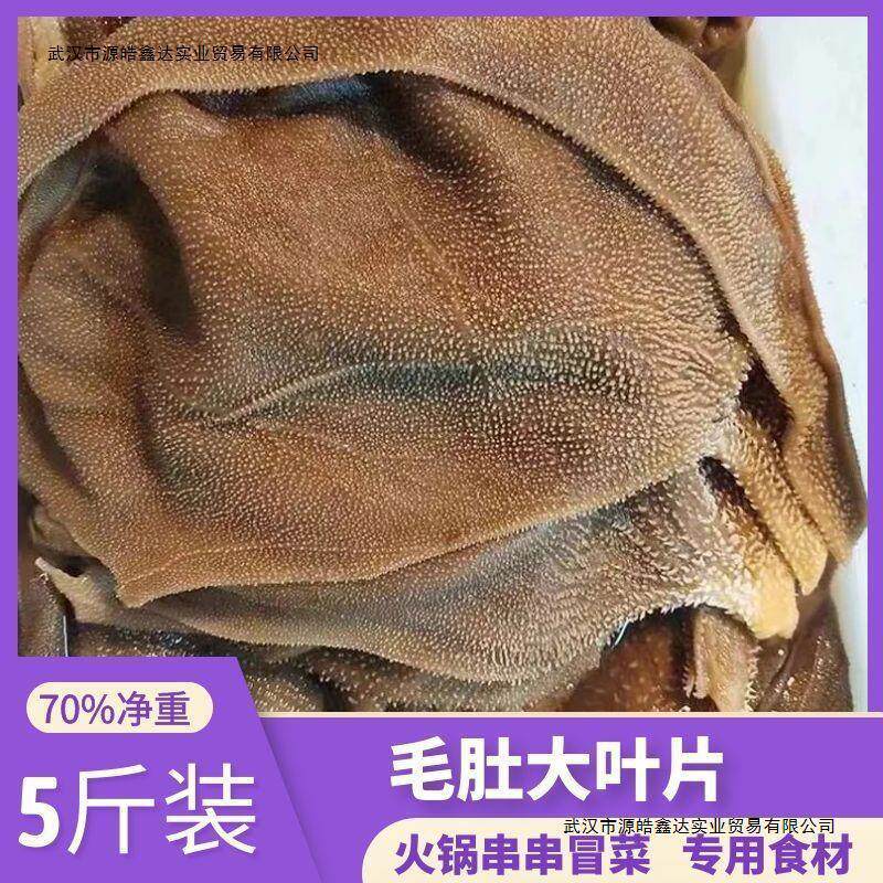 新货新鲜毛肚大叶片牛百叶商用火锅食材牛肚杂冒菜冰鲜包邮直供