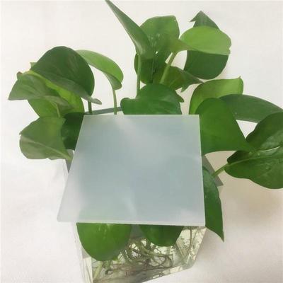 现货磨砂亚克力板白色有机哑光单面玻璃灯白片发光灯箱面板板材