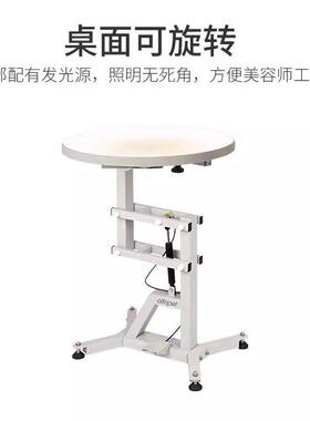 alfapet/艾尔法发光桌宠物美容台气压升降可旋转猫咪剪毛美容桌