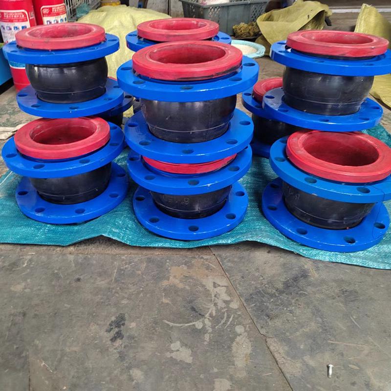 橡胶软接头法兰式橡胶补偿器接头挠曲可橡胶软接头