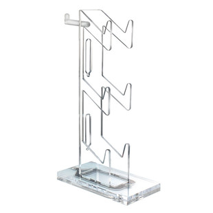 通用透明亚克力游戏手柄展示架炫酷发光陈列专用支架兼容多种展台