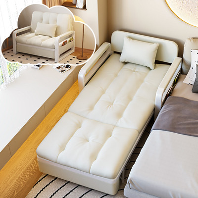 儿童拼接床加宽神器床边实木软包增宽大人可睡侧边床床折叠可收纳