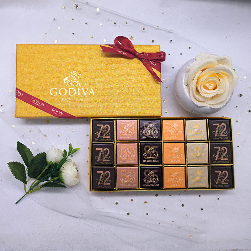 速发歌蒂梵圣诞高颜值清单歌帝梵巧克力礼盒官方旗舰店糖果圣诞节