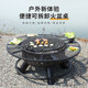 大号户外围炉煮茶家用防烫烧烤炉庭院篝火炉火盆木炭室内碳烤火盆