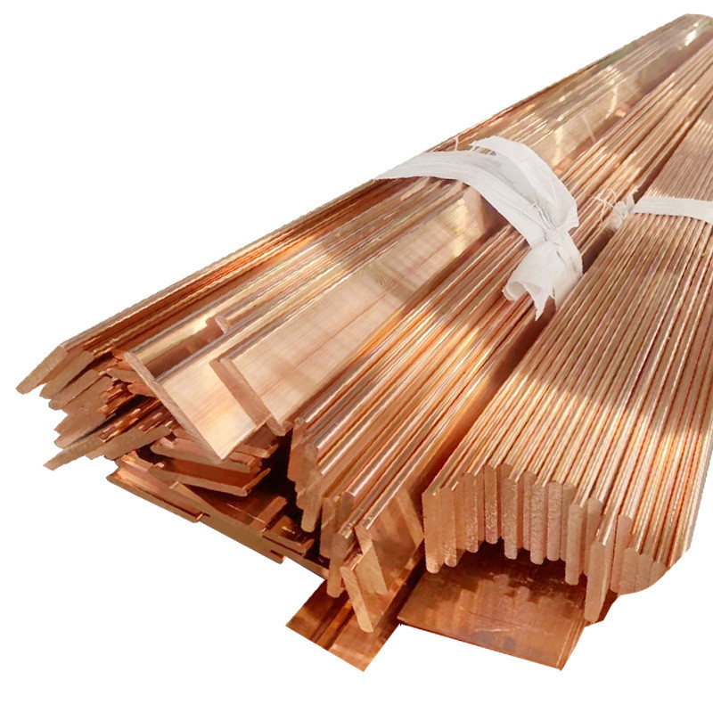 tmy接地红铜母线排c1100电镀汇流镀锡紫铜排扁条加工电力方紫铜棒