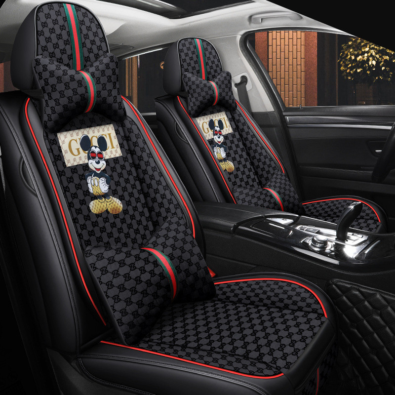 热销四季座套汽车坐垫四季通用全包酷奇汽车座套座垫车型通用