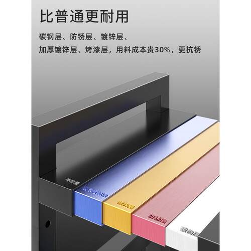 热销达派屋烤箱微波炉架子厨房置物架收纳可伸缩双层台面桌多功能