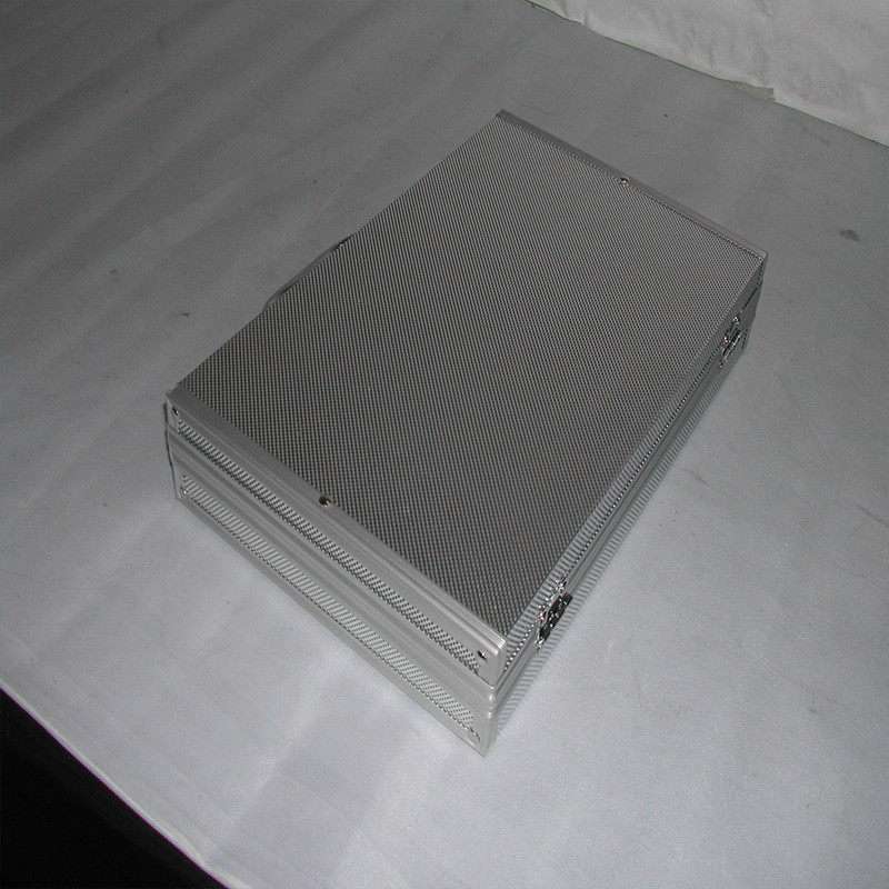 热销防震铝合金仪器箱手提工具箱仪表仪器箱展示多功能收纳箱设备