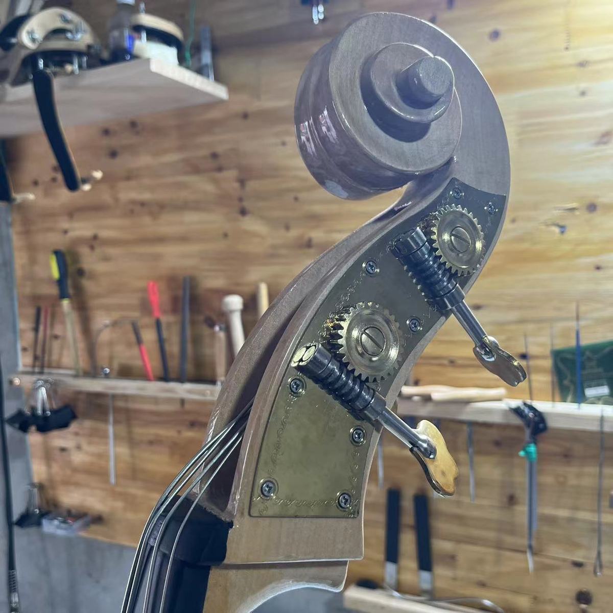 压板包边手工清漆低音提琴倍大提琴大贝司double bass