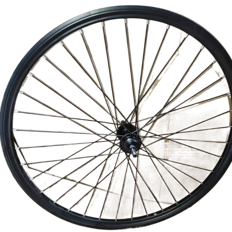 热销山地车车轮双层加厚铝合金车圈26寸24寸22寸20寸型号碟刹变速