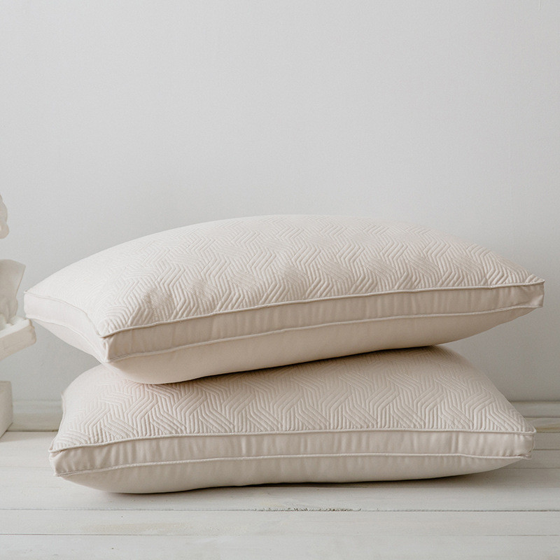 热销z655柔软大豆纤维枕芯48x74cm家装可水洗机洗中高颈枕头单人