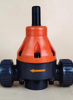 UPVC背压阀50mmDN401寸半UPVC安全阀PVC背压阀PVC安全阀