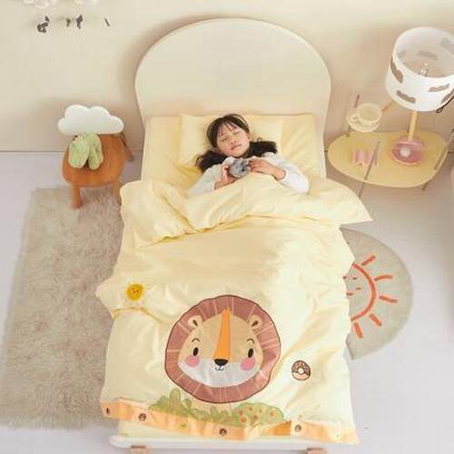 a类儿童被套全棉单件幼儿园宝宝小午睡被套120x150x200单人被罩