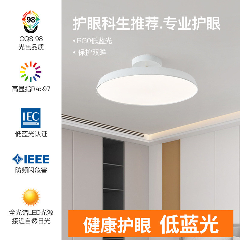 设计师玄关过道简约现代入户北欧卧室个性阳台阁楼斜顶房间吸顶灯