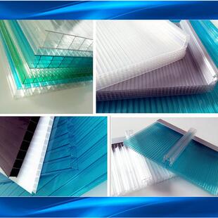 pc蜂窝阳光板pc采光板米字格耐力板pc锁扣板中空聚碳酸酯板