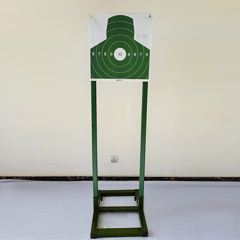 户外双杠训练器材靶座靶杆加厚竞技支架靶座半身胸靶底座靶杆