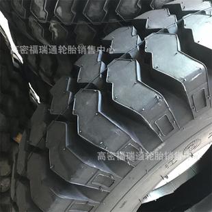 热销货车斜交卡车轮胎11.00 20大块花纹矿山载重充气轮胎1100