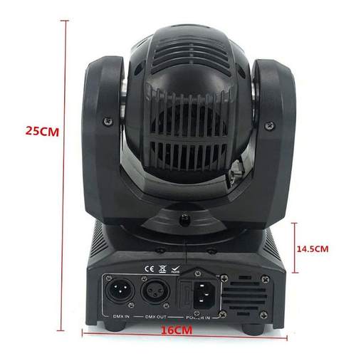 热销舞台100w摇头led光束图案大小钢炮舞台灯ktv酒吧清吧迪斯科di