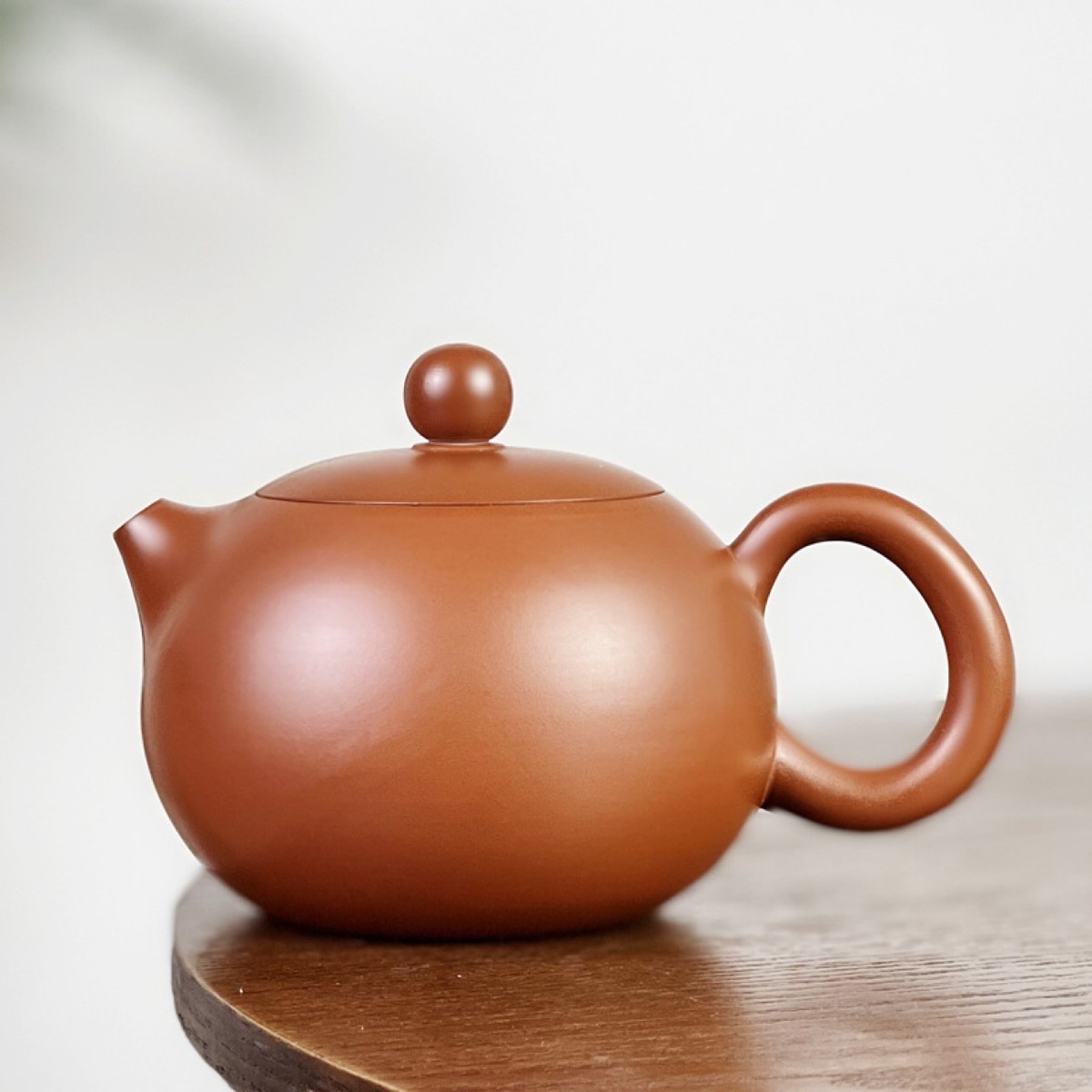 周宇蛟广西钦州坭兴陶茶具西施壶约250毫升纯手工原矿紫陶泥料