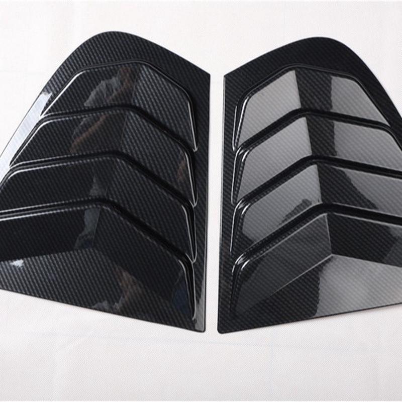 热销16-19款3系320li百叶窗碳纤维内饰面板贴 es百叶窗改装装饰贴