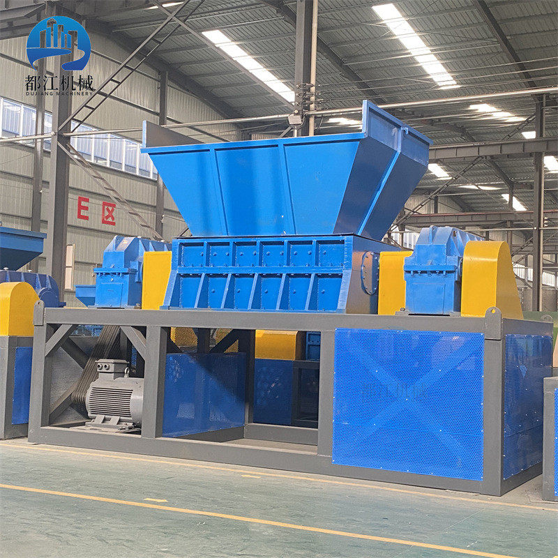 热销生活垃圾双轴撕碎机撕碎家电撕碎分离设备纺织物布条废旧机现