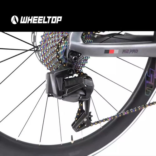 热销公路车轮峰eds电变油碟铝合金纯无线wheeltop电变套件7-13速