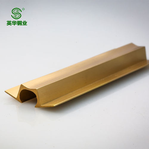 英华铜业门窗铜合页异型材加工定做h59铜定制挤压铜型材铰链