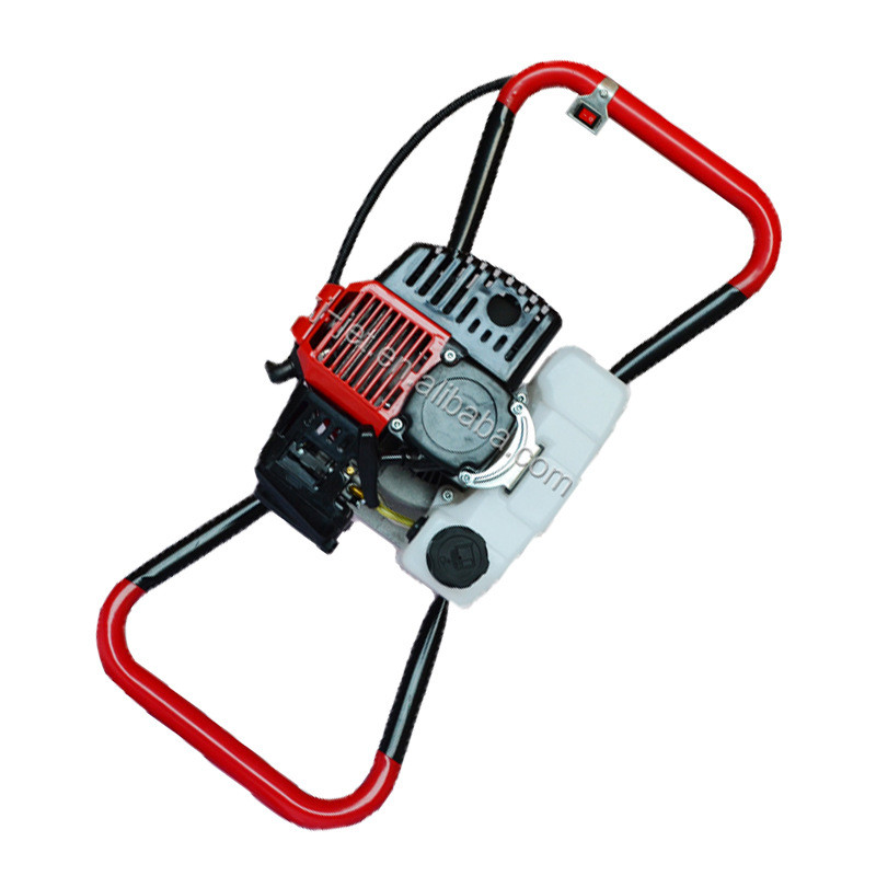 热销汽油地钻63cc农用钻地机种植种树施肥大功率家用打孔机商用