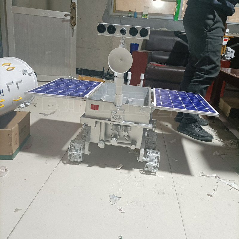 热销大型仿真航空航天核心月球车舱长征系火箭五号7号东方红卫星
