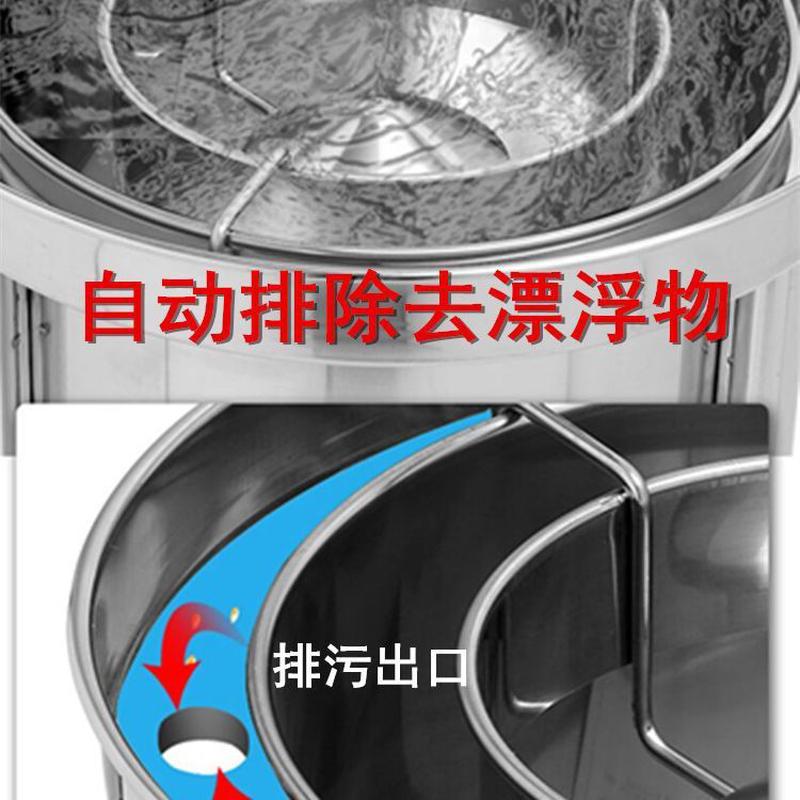 厂家机不锈钢25kg全自动水压式洗米机50商用淘米大型100公斤