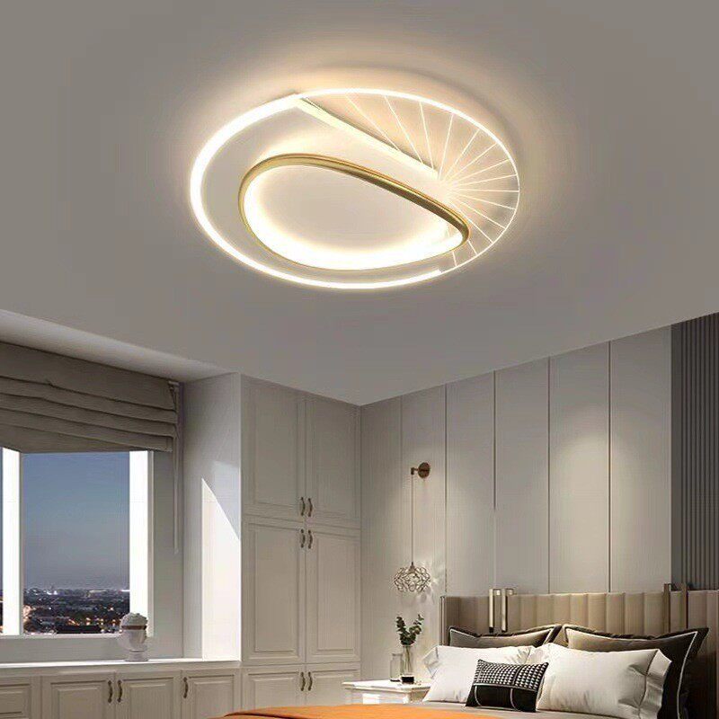 热销卧室2023年新款现代简约大气led吸顶灯温馨浪漫客厅灯书房灯