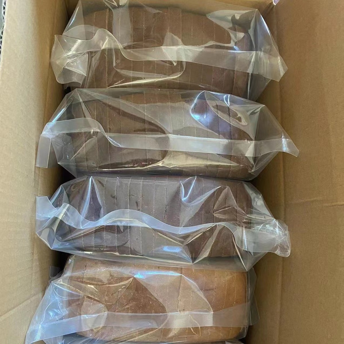 新货切片全麦面包俄罗斯风味大列巴无油无糖精代餐吐司粗粮黑麦荞