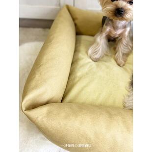 热销petmassive科技布不粘天然乳胶耐磨可拆洗狗窝毛猫窝四季通用