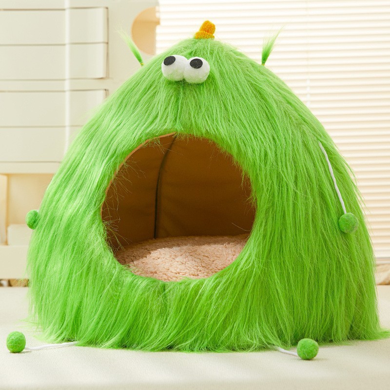 可拆洗冬天保暖封闭式安全感宠物帐篷别墅房子屋猫窝四季通用狗窝