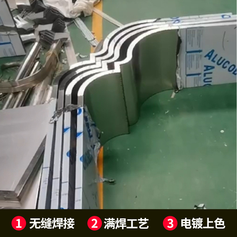 金属厂家不锈钢大门角门套垭口批发公寓别墅佛山装饰线条可制定