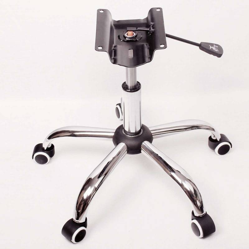 座椅旋转底座转椅配件托盘支架气杆气压棒升降杆底盘脚架套件轮子