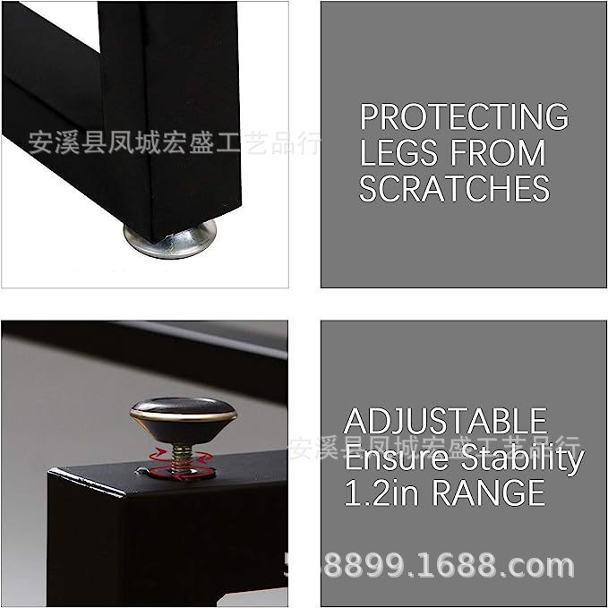 办公会议书桌架铁艺书桌支撑脚餐台腿茶桌脚通用桌子腿