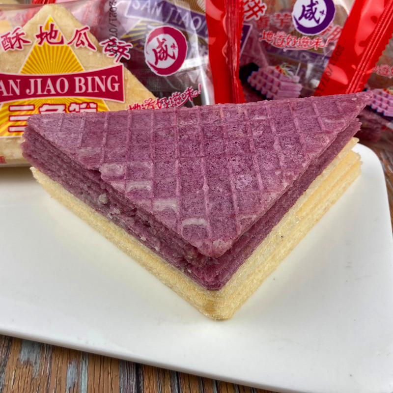 苑发特酥地瓜饼三角饼瓦片煎饼地瓜饼风吹饼粗粮薄脆饼干闽南特产