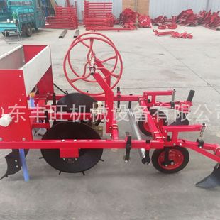 新款 土豆地瓜喷药覆膜铺滴灌一体机 起垄施肥滴灌打药覆膜机