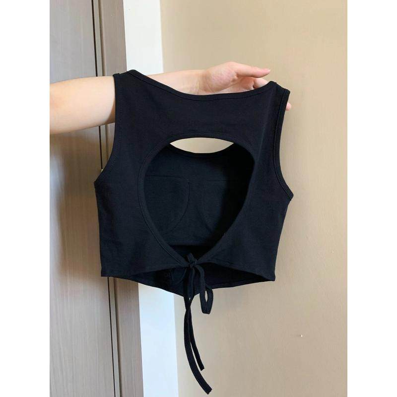 大码300斤胖mm辣妹纯欲夏季带胸垫显瘦无袖短款,女装/女士精品,背心吊带,淘宝优惠券,粉丝福利购,淘宝优惠卷