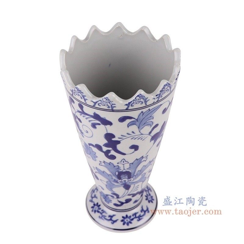 热销青花瓷花瓶新品陶瓷创意工艺品摆件花器家居装饰插花花瓶,特色手工艺,青花瓷,淘宝优惠券,粉丝福利购,淘宝优惠卷