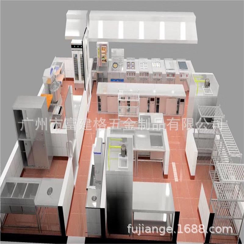 热销大排档厨房设计安装酒楼茶点厨具烧烤店厨房设备采购一站式工