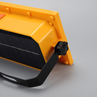 厂家太阳能投光灯带支架应急便携工作灯工地移动检修泛光投光灯