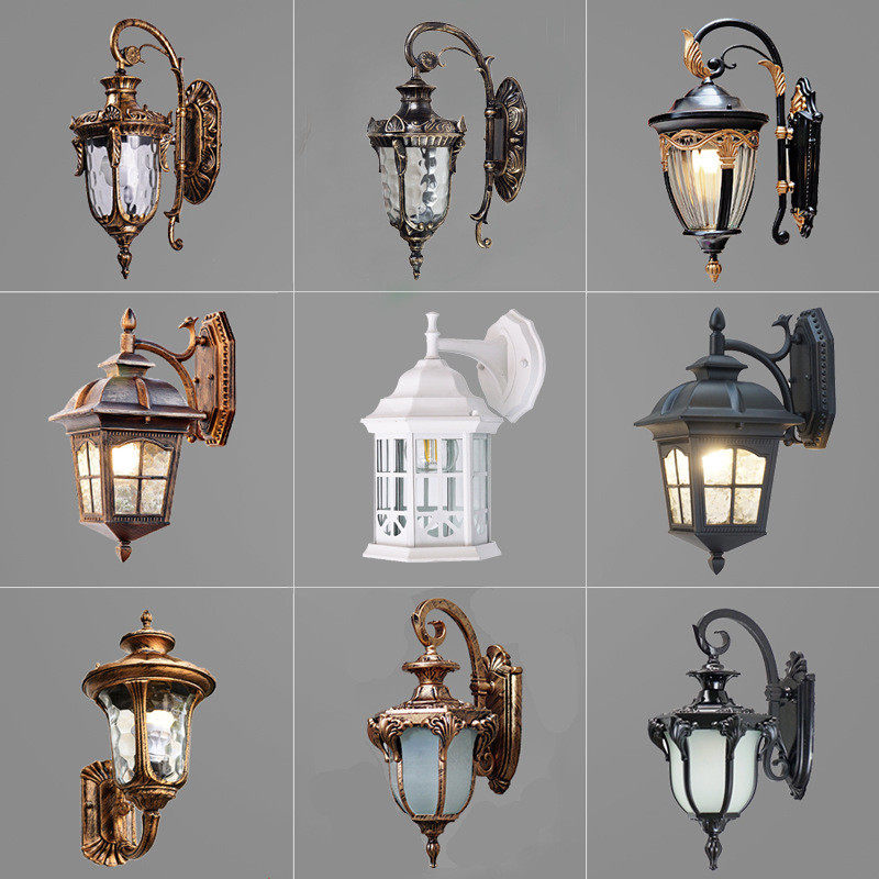 欧式户外壁灯防水外墙灯美式别墅庭院围墙复古墙灯露台阳台室外灯,家装灯饰光源,壁灯,淘宝优惠券,粉丝福利购,淘宝优惠卷