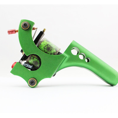 热销安林铝合金一体纹身机割线打雾线圈机电动纹身机手柄色料杯