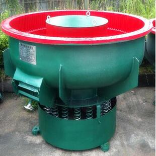 热销150升震动抛光机价格铝件铁件去毛刺鹅卵石研磨光饰机除锈抛