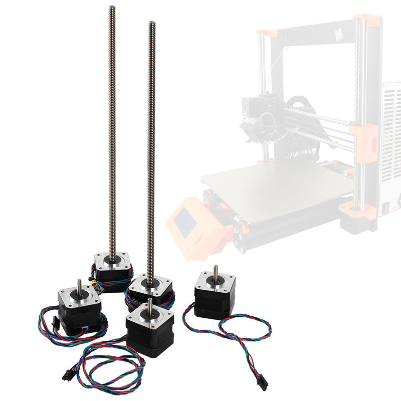 3D打印机配件Prusa i3 MK2/2S/3 42步进电机带梯形丝杆mini-rambo