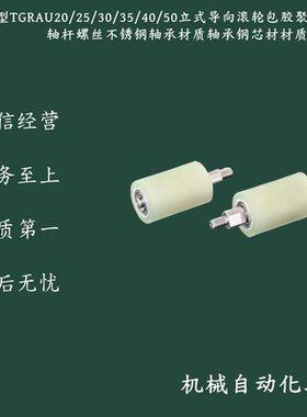 聚氨酯包胶导向滚轮TGRAU20 25 30 35 40 50-20/25/30/35/40/50