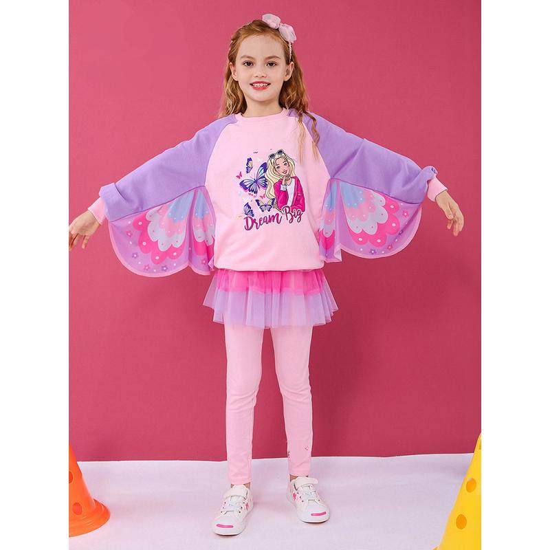 套装2025春秋装新款洋气时尚小女孩儿童翅膀两件套,童装/婴儿装/亲子装,套装,淘宝优惠券,粉丝福利购,淘宝优惠卷