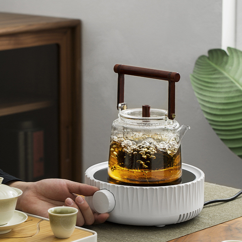 云窝煮茶壶养生壶蒸煮两用茶壶电陶炉日式烧水壶电热小型提梁壶